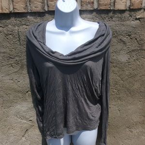 Club Monaco Cowlneck/Off The Shoulder Top